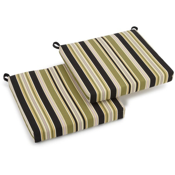 20-inch by 19-inch Indoor/Outdoor Chair Cushions (Set of 2) - 20 x 19