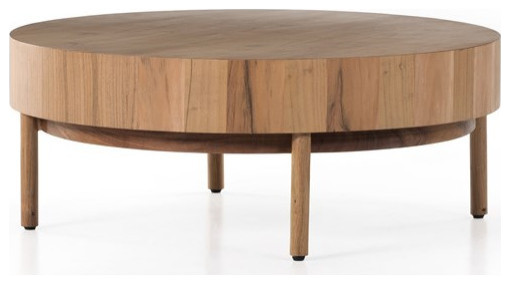 Giverny Coffee Table Natural Acacia   Modern   Coffee And Accent Tables   by Virgil Stanis Design  Houzz