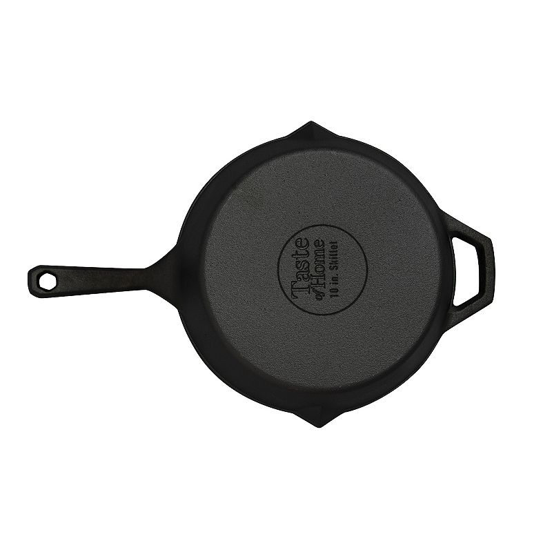 Taste of Home 10-in. Pre-Seasoned Cast-Iron Skillet