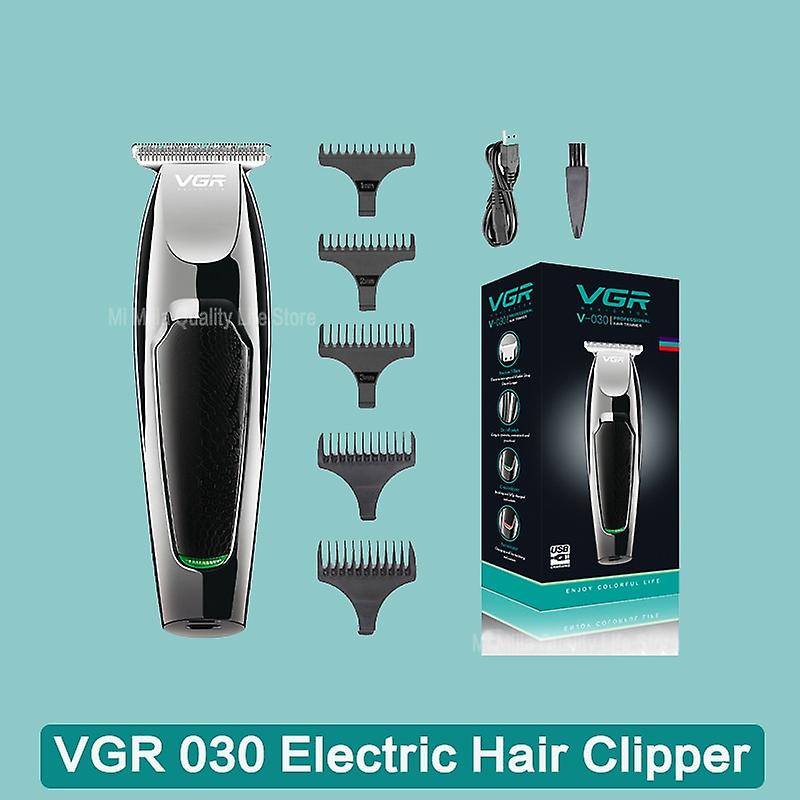 Vgr 030 Electric Hair Clipper Usb Charging Cordless Clipper Trimmer Led Display Waterproof