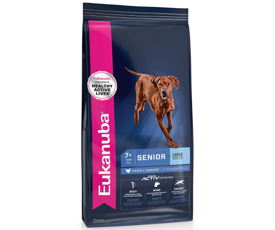 Eukanuba Large Breed， Senior Dog Chicken Recipe Dry Dog Food