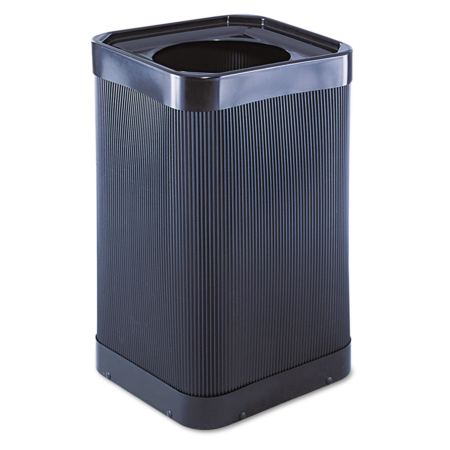 At-Your-Disposal Top-Open Receptacle by Safcoandreg; SAF9790BL