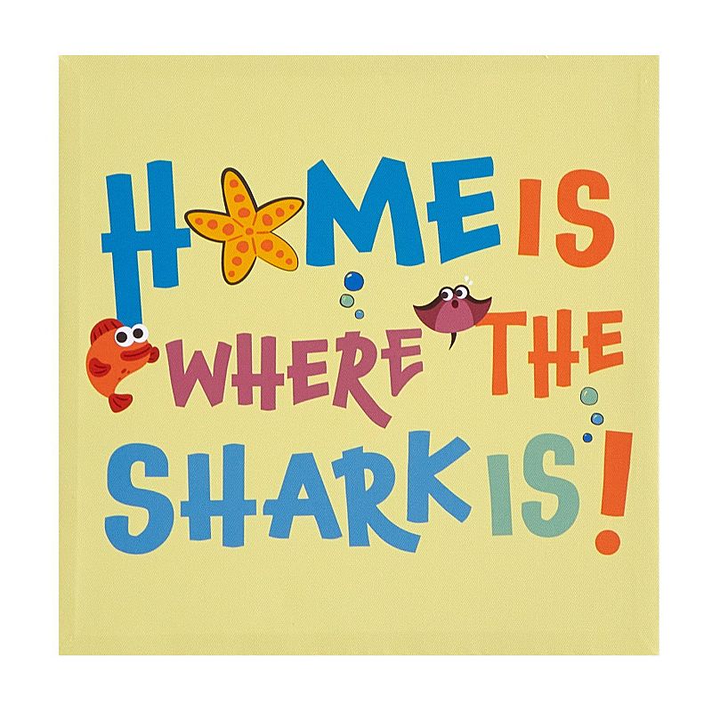 Nickelodeon Baby Shark Idea Nuova Bright Canvas Wall Art 4-piece Set