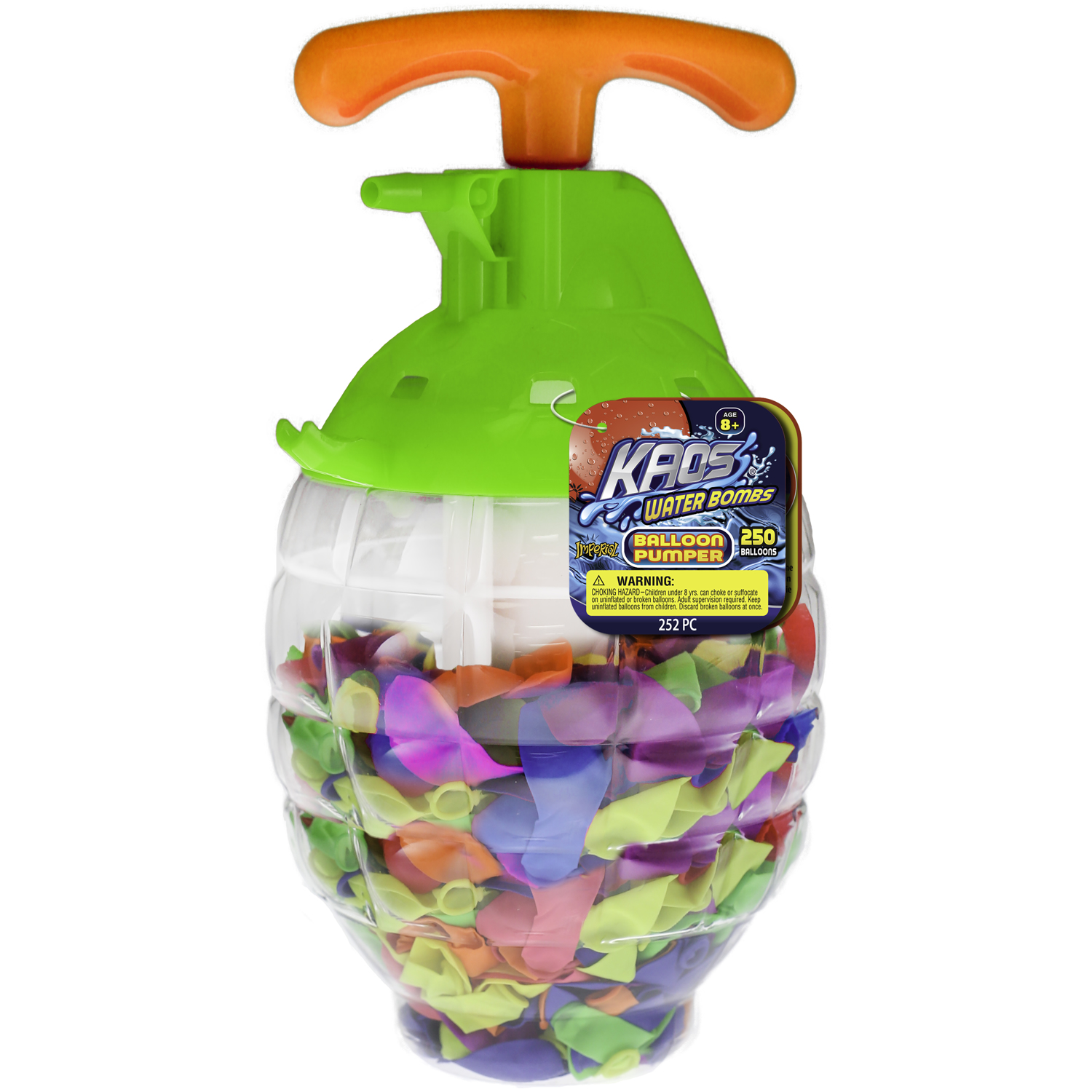 Kaos Water Balloon Pumper Assorted 1 pc