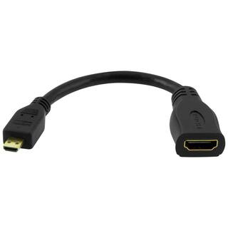 GE Universal HDMI Kit with a 6 ft. 4K HDMI 2.0 Cable a HDMI to Mini-HDMI Adapter and HDMI to Micro-HDMI Adapter 33584