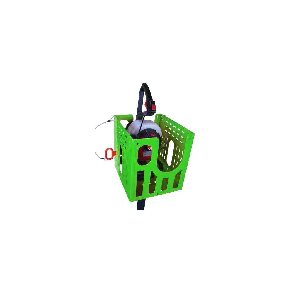 Green Touch Lockable Multi Tool Rack For Open/Enclosed Trailers