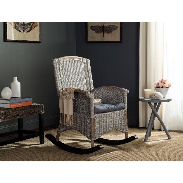 Verona Rocking Chair Antique Grey Safavieh