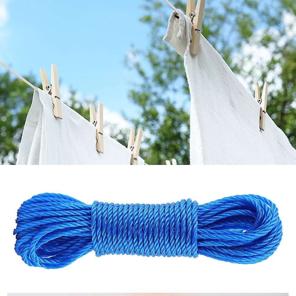 10m Gardening Garden Rope Nylon Rope Climbing Rope Traction Rope Tying Ropeblue