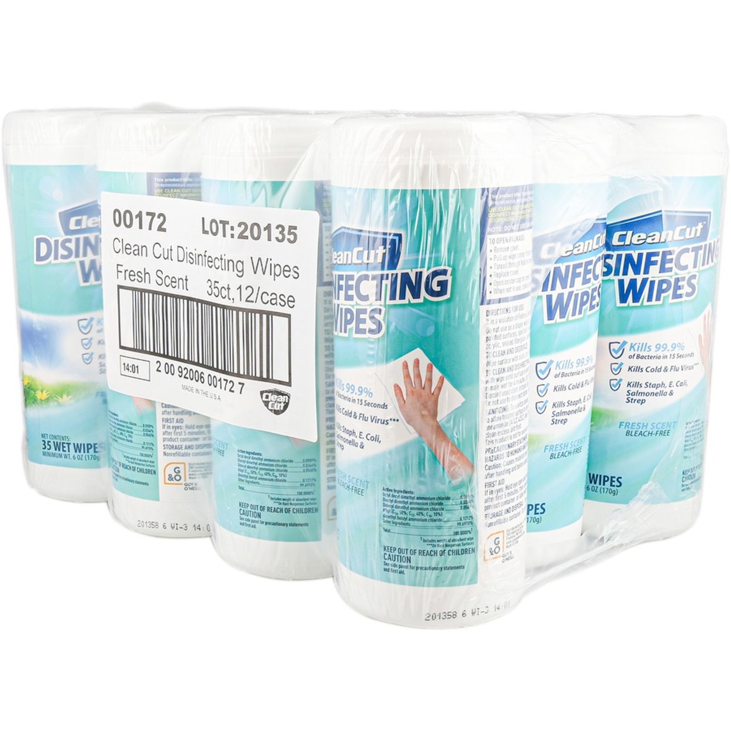 Disinfecting Wipes by Guy and O'Neill， Inc. GUO00172CT