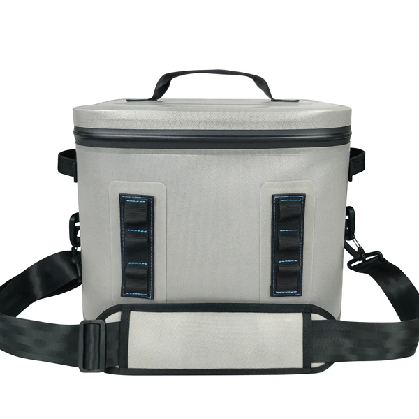 Hopper flip ice cooler box portable beer wine hopper soft cooler with Padded Shoulder Strap