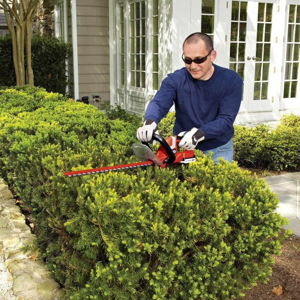 BLACK+DECKER 20V MAX 22in. Cordless Battery Powered Hedge Trimmer (Tool Only) LHT2220B