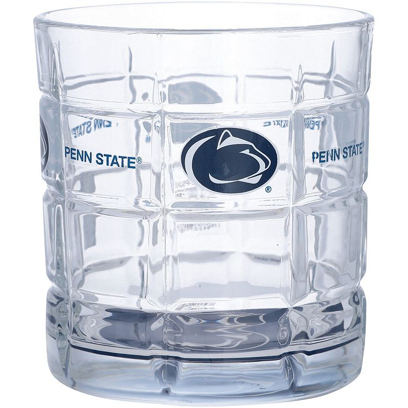 Penn State Nittany Lions 10oz. Team Bottoms Up Squared Rocks Glass