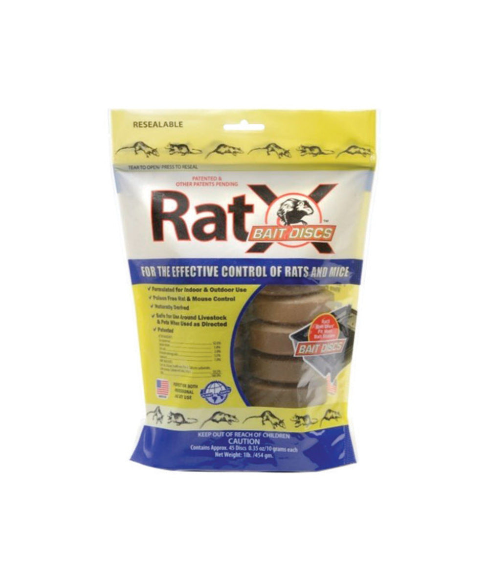 RATX BAIT DISCS 1LB 45CT