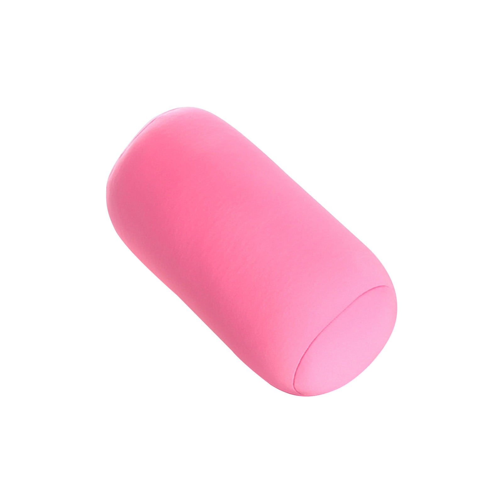 wendunide Cylinder Memory Foam Pillow Roll Cervical Bolster Round Nap Neck Pillow Cushion Pink