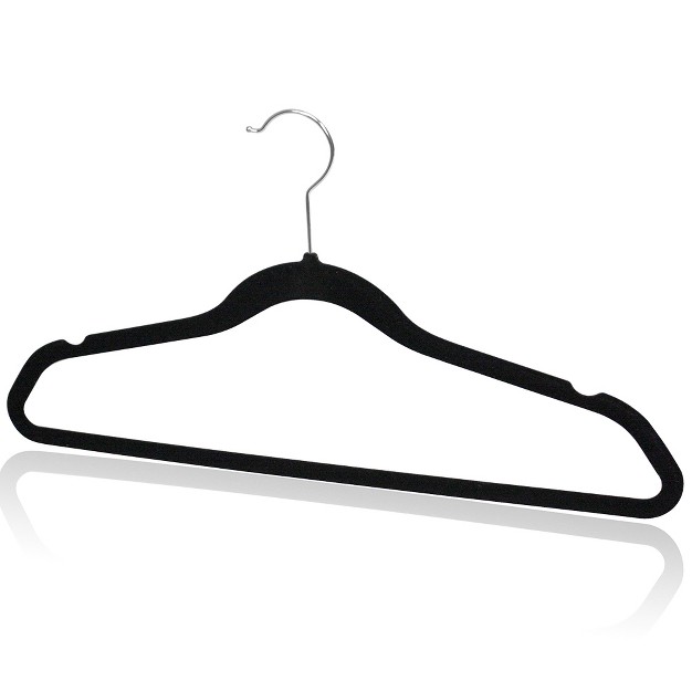 Home Basics Velvet Hanger 10 Pack