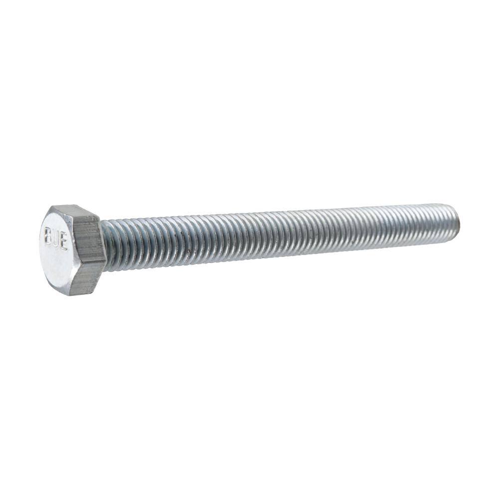 Everbilt 12-13 in. x 5 in. Zinc Plated Hex Bolt 801046