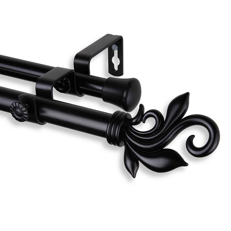 Rod Desyne Delilah Adjustable Double Curtain Rod