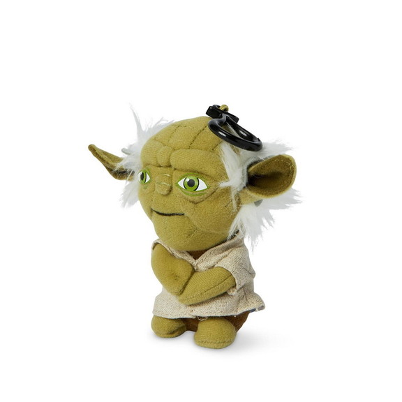 Se7en20 Star Wars Yoda 4 Talking Plush Clip On