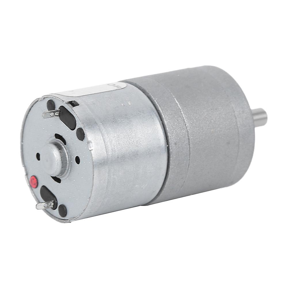 Mini Dc Motor Brush High Torsion Low Noise 6v12v 4mm Shaft For Robots Electric Curtains12v-177rpm