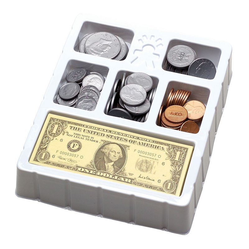 Educational Insights Play Money Coins and Bills