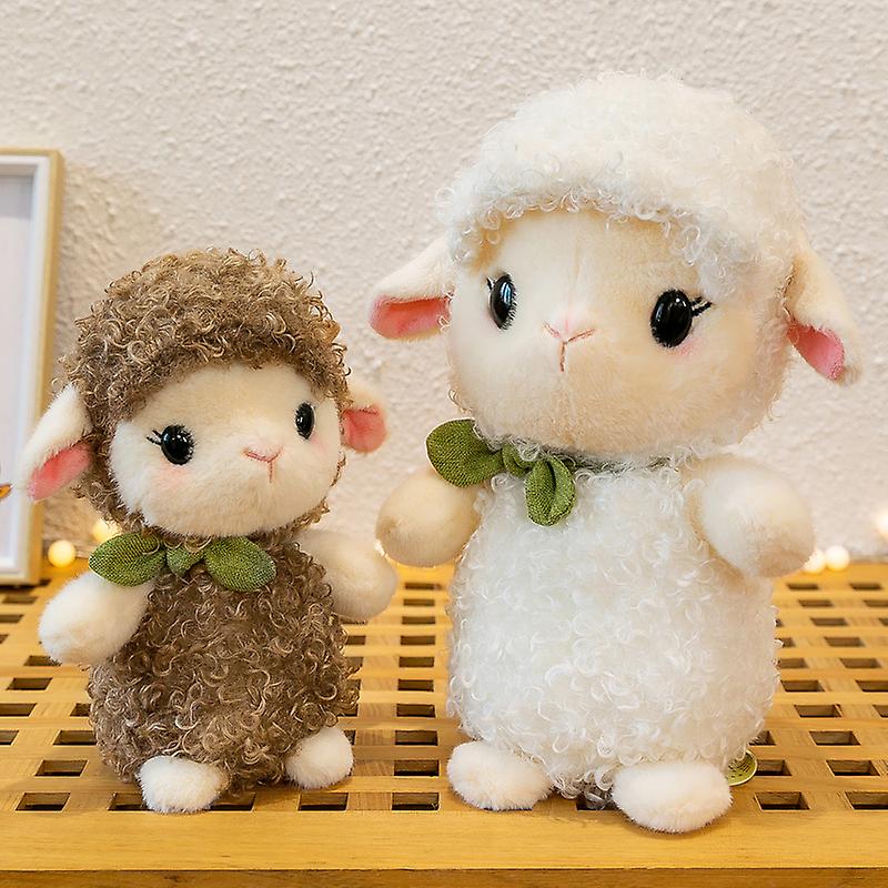 Cute And Creative Plush Little Sheep Toys， Dolls， Sheep Rolls， Cartoon Dolls， Gifts For Girls