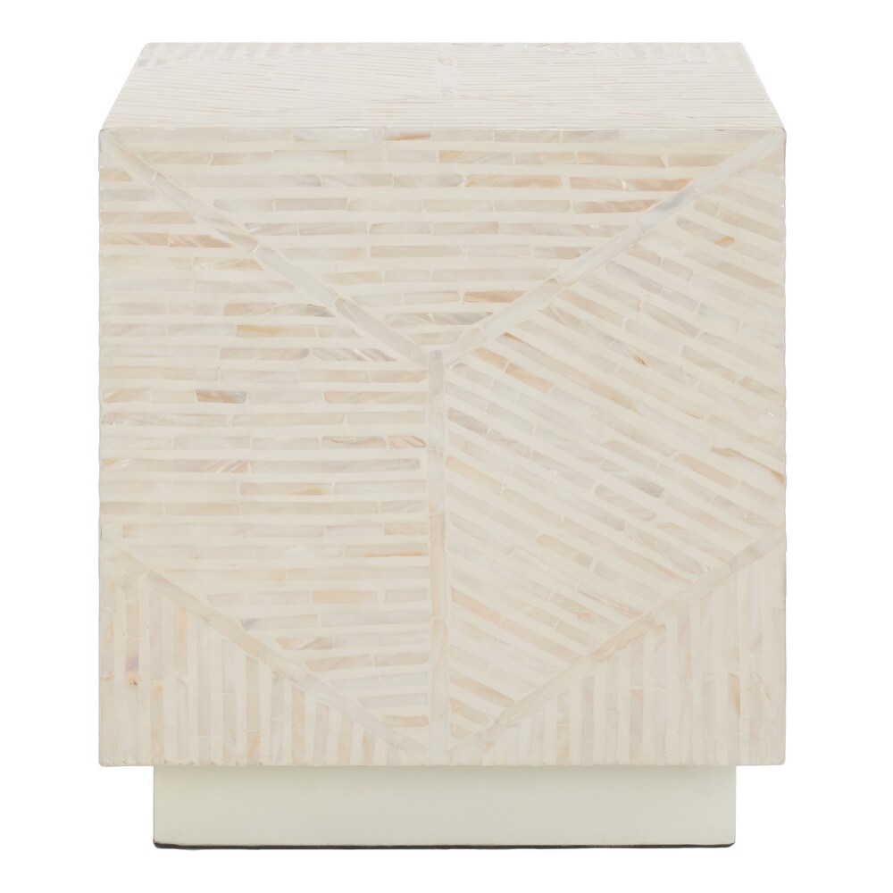 SAFAVIEH Home Collection Kiely Square Stool   17\