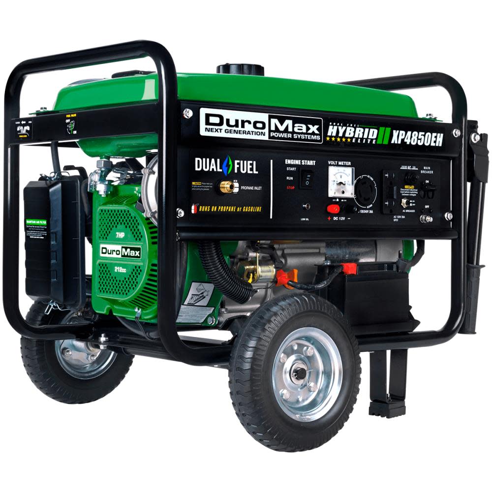 4850-Watt Gasoline/Propane Portable Generator ;