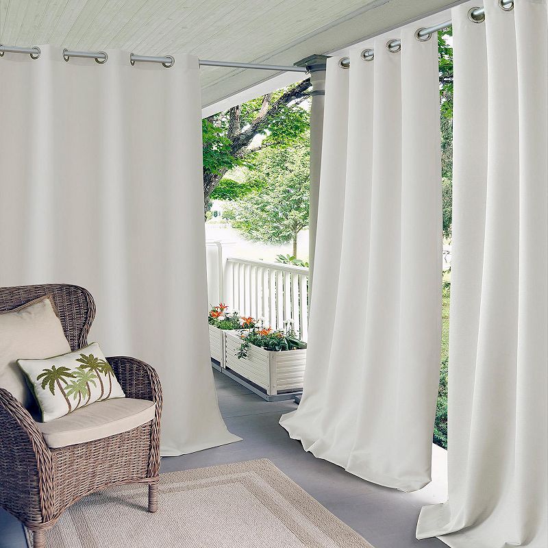 Elrene Home Fashions Connor Solid Indoor/Outdoor Window Curtain