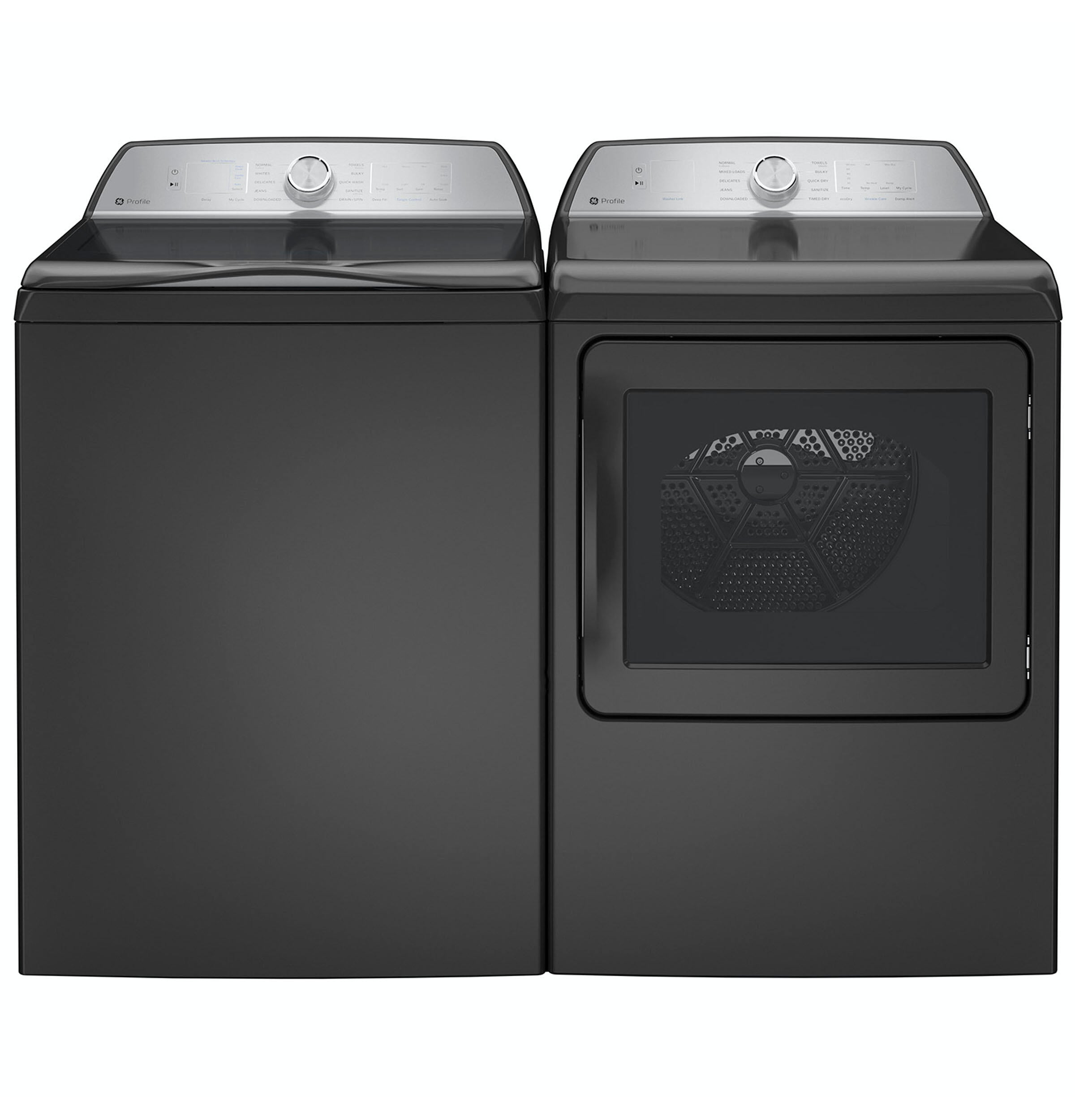 Ge Appliances PTW605BPRDG Ge Profile™ 4.9 Cu. Ft. Capacity Washer With Smarter Wash Technology And Flexdispense™