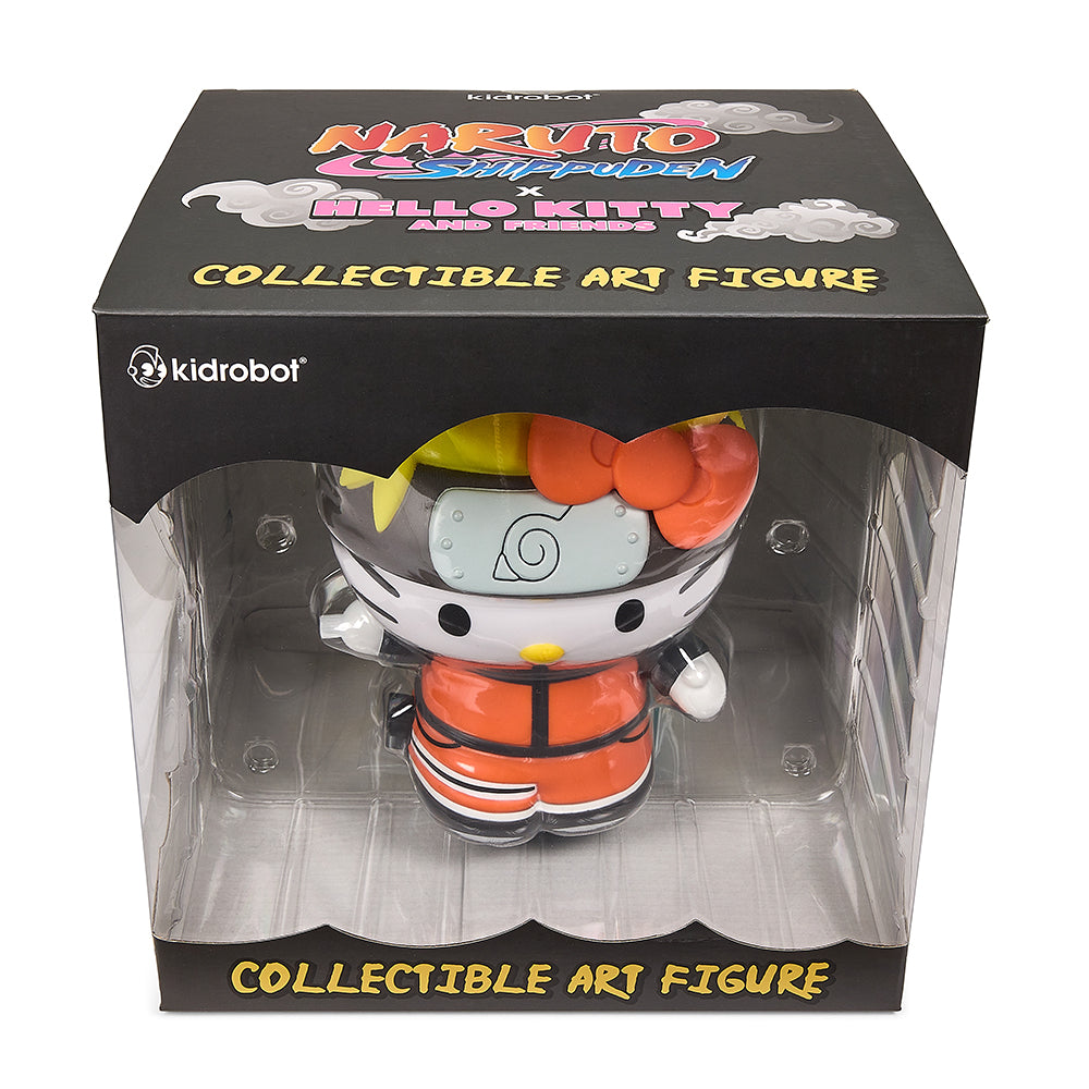 Naruto X Hello Kitty® 8” Vinyl Figure – Naruto Charge (GID Kidrobot.com Exclusive Edition)