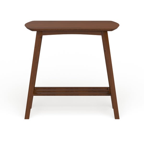 Carson Carrington Karkkila Mid-century Brown Console Table