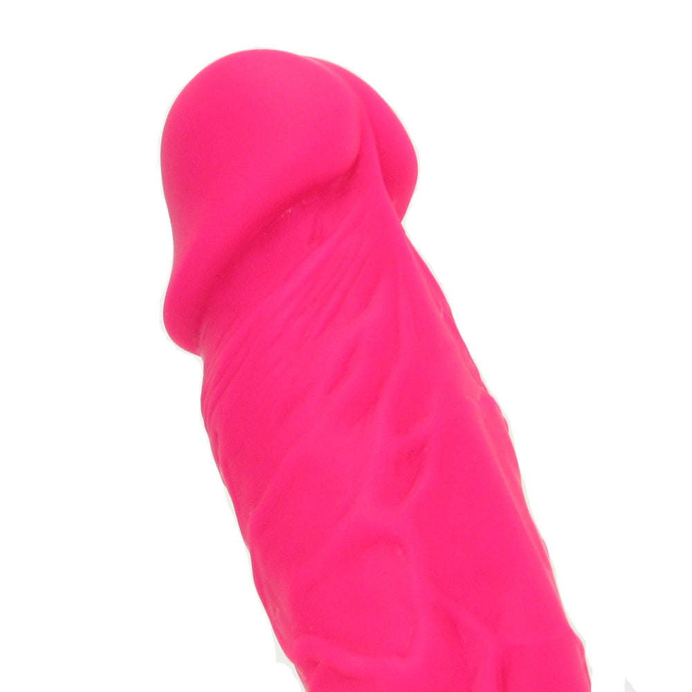 Small Silicone Colours Dildo in Pink