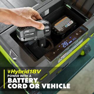 RYOBI ONE+ 18V 24 Qt. Hybrid Battery Powered Iceless Cooler (Tool Only) Pi1824QBT