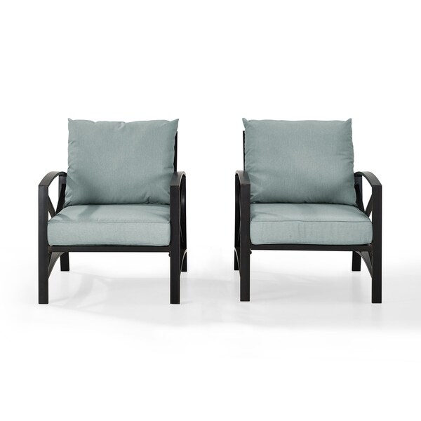 Crosley Kaplan 2piece Outdoor Chair Set