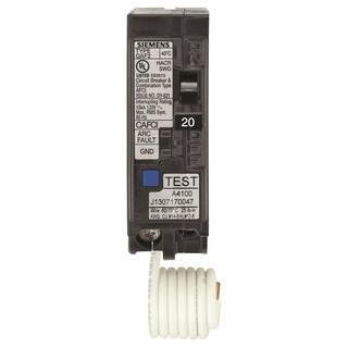 Siemens 20 Amp 1 in. Single-Pole Combination AFCI Circuit Breaker US2:QA120AFCP