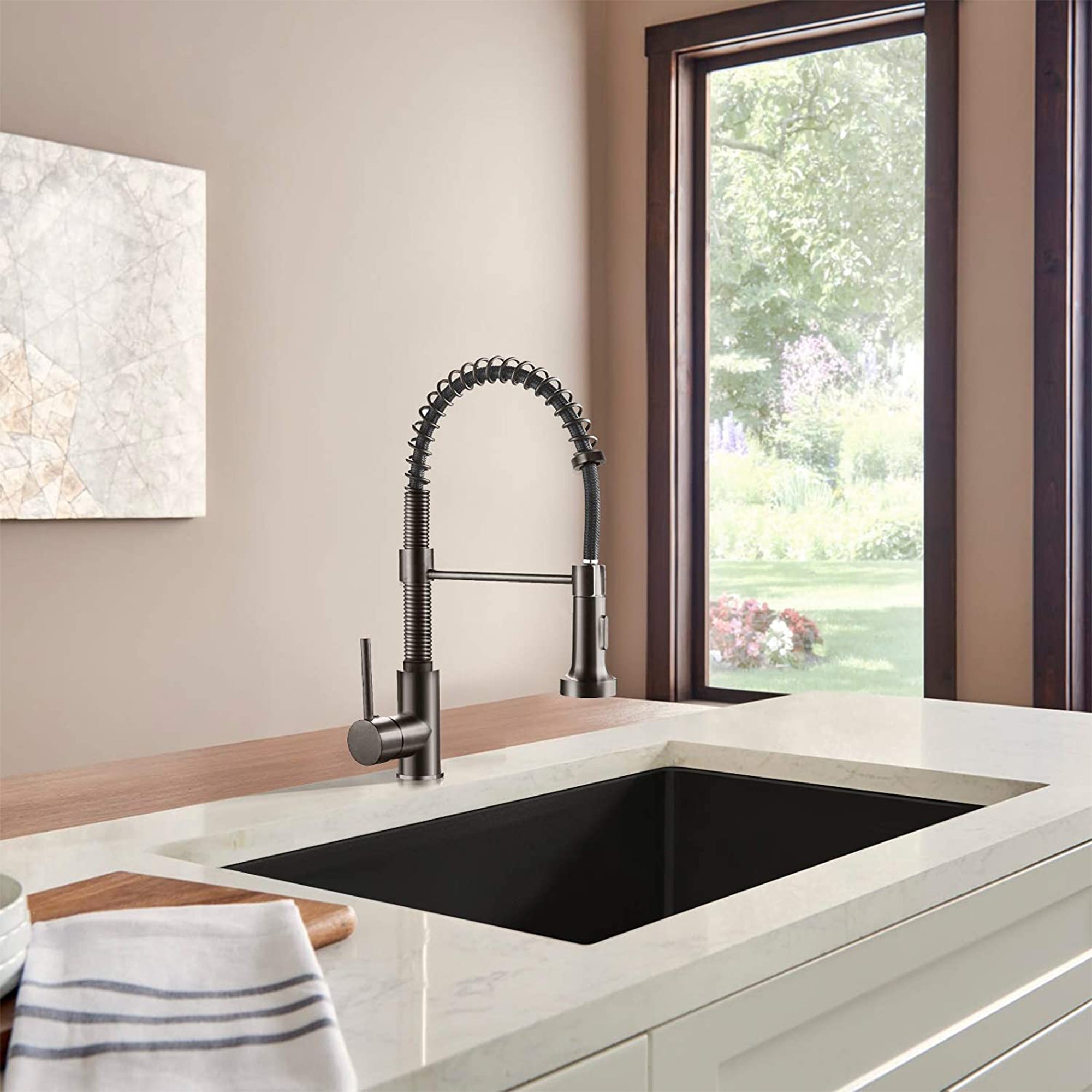 ALWEN 32 16ga. Stainless Steel Single Basin Kitchen Sink, Undermount(Open Box)