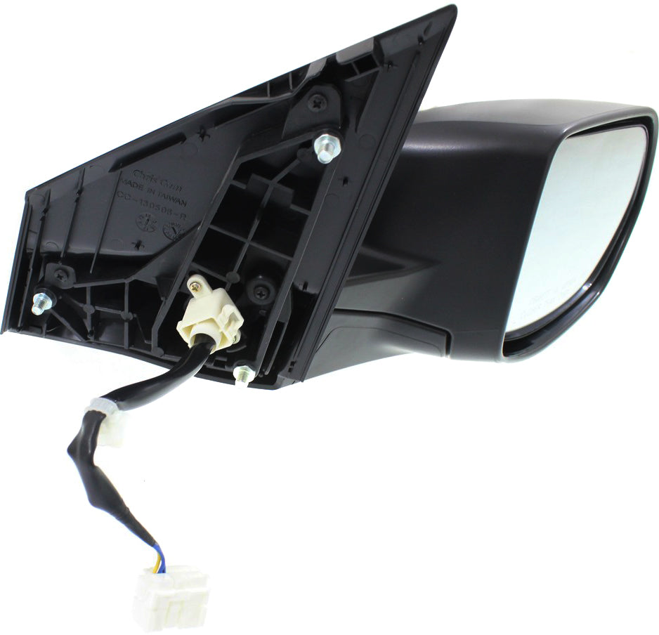 Mirror Compatible With 2012-2016 Honda CR-V Right Passenger Side Textured Black Kool-Vue