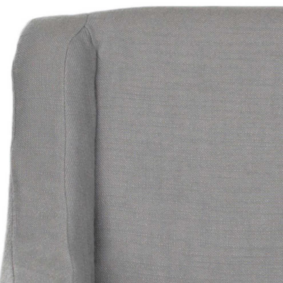 Andrea Slipcover Chair Artic Grey   Transitional   Armchairs And Accent Chairs   by Peachtree Fine Furniture  Houzz