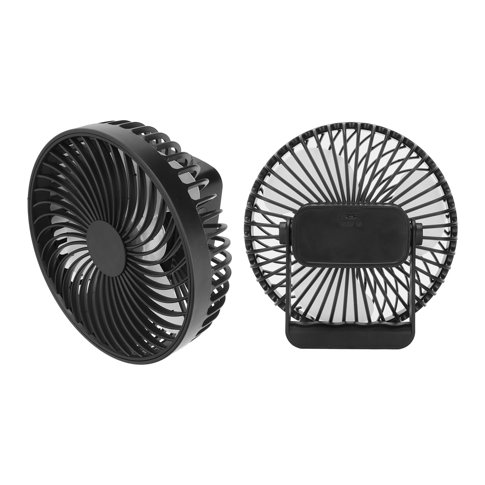 Portable Fan, Low Noise Portable Size   3 Leaves Tent Fan  For Bedroom For Camping For Office