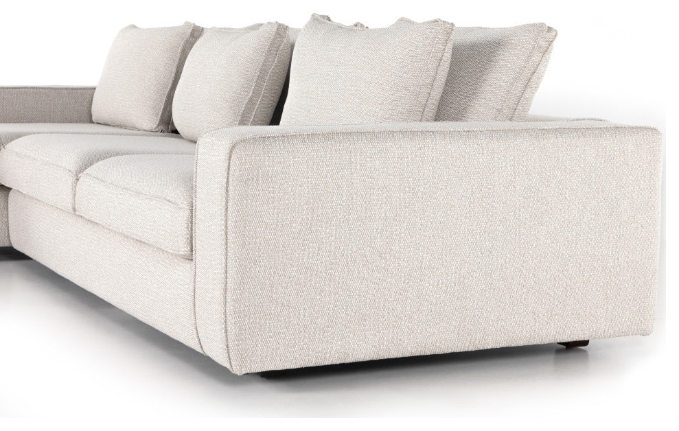 Laurence Sectional Right Chaise   Modern   Sectional Sofas   by Virgil Stanis Design  Houzz