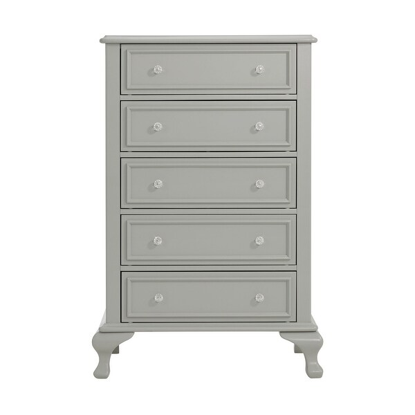 Picket House Furnishings Jenna Full Panel 3PC Bedroom Set in Grey - - 34126522