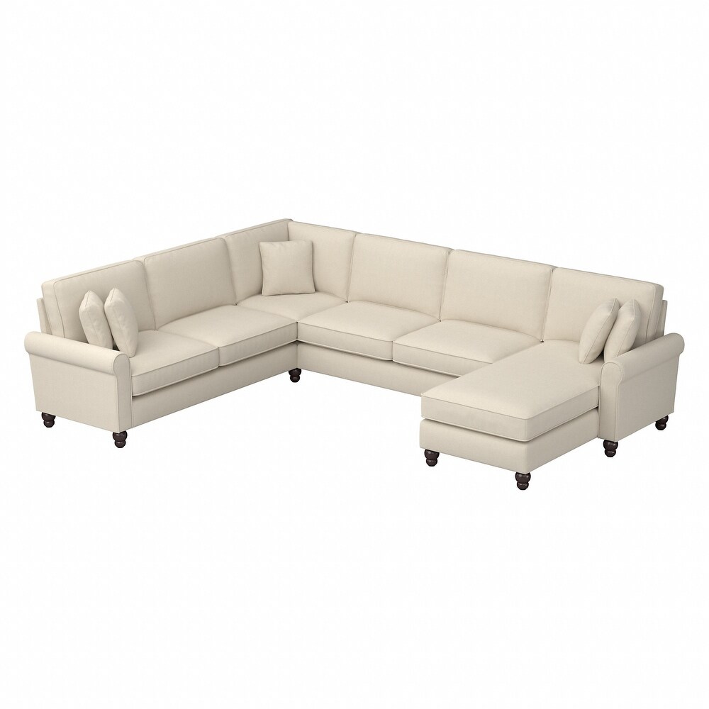 Hudson U Shaped Couch with Reversible Chaise Lounge by Bush Furniture