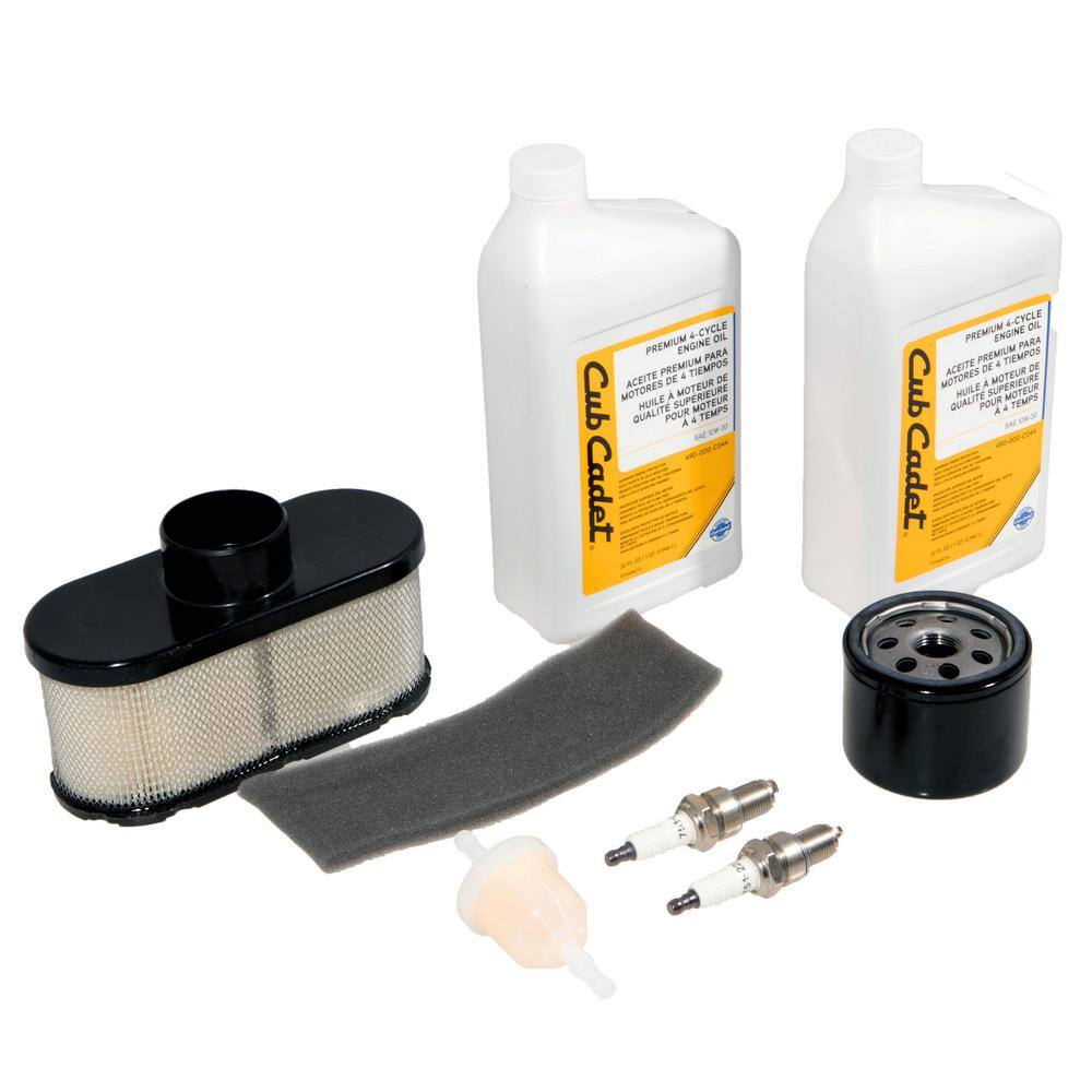 Cub Cadet Maintenance Kit for Lawn Tractors and RZT Mowers with Kawasaki FR and FS Series Engines 490-950-C063