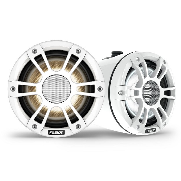 White Sports Grille Led White Tower Speakers With Xs mntbp Xs Series 6 5 quot Tower Speaker Pair Fits 2 quot 2 5 quot Bars