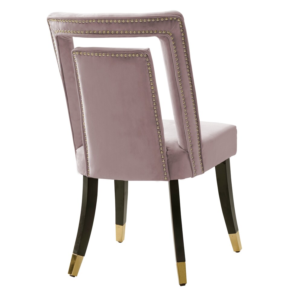 Gracewood Hollow Dhruv Velvet Dining Chairs (Set of 2)   N/A