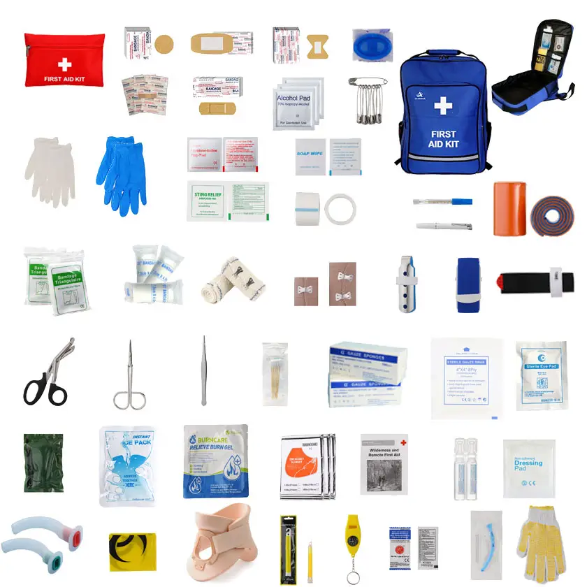 Shoulder First Aid Kit Large Capacity Survival First Aid Kit For Outdoor Camping Hiking