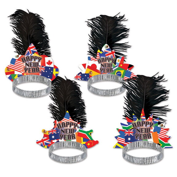 Beistle 88578 50 International Tiaras  one size fi...