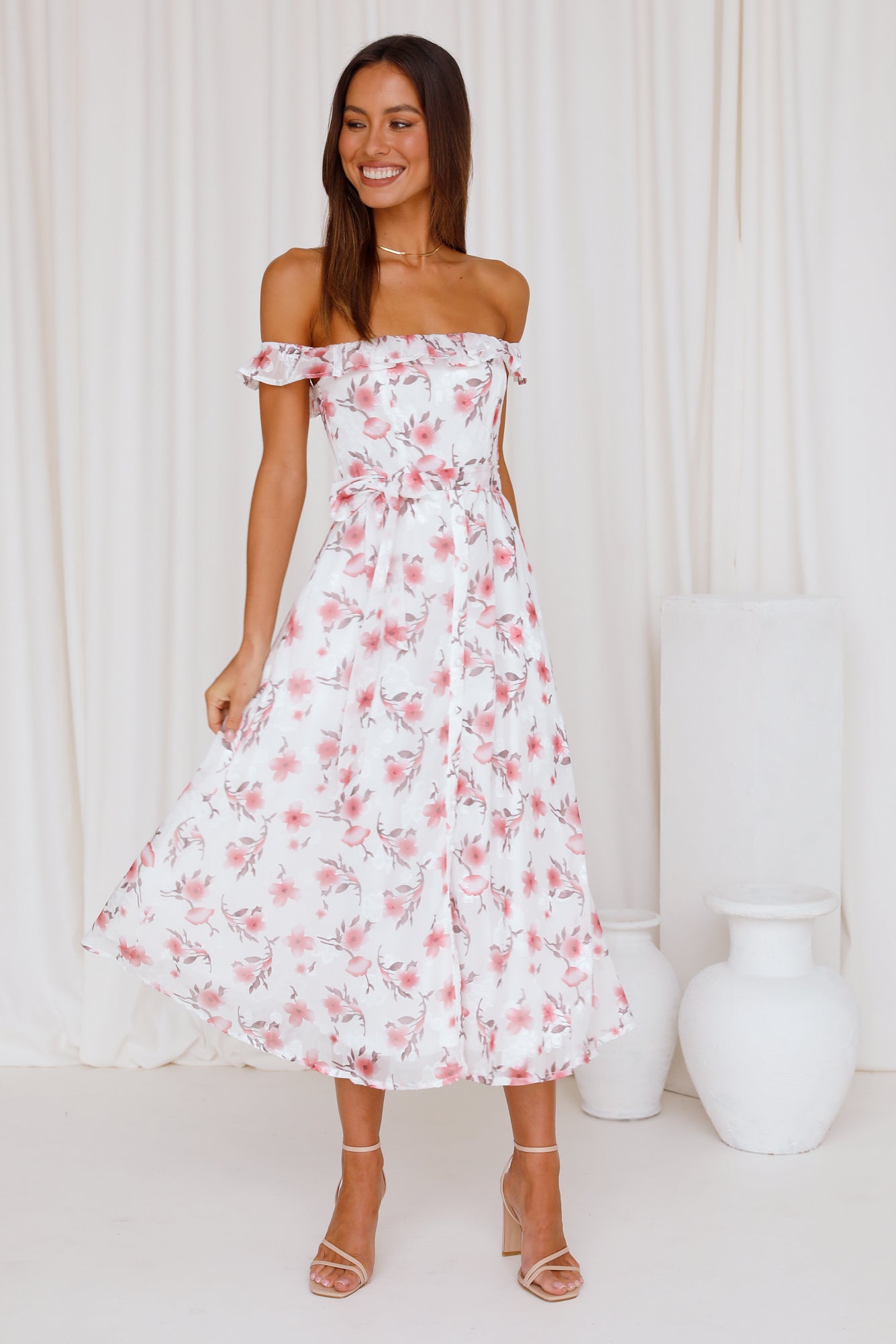 Not Too Soon Maxi Dress Floral