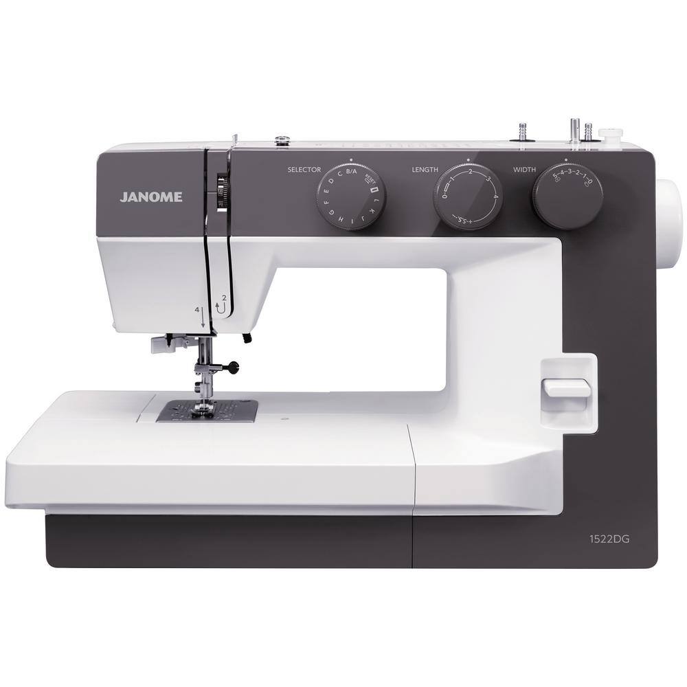 Janome 1522-DG 22 Stitch Sewing Machine with wide sewing bed 0011522-DG