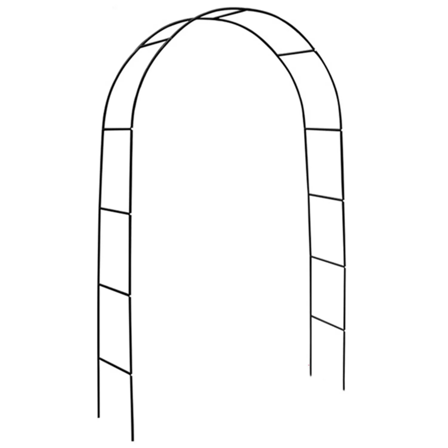 Garden supplies Outdoor   Wedding Metal Garden Arch with Plants Climbing Arch